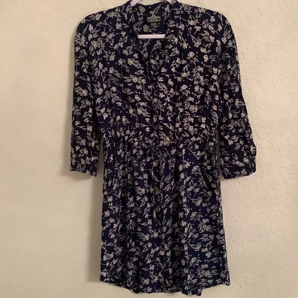 Angie White/ Black Mini Dress. Size M